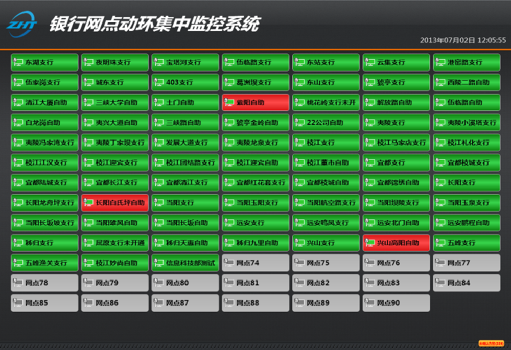 銀行網(wǎng)點(diǎn)機(jī)房動(dòng)環(huán)監(jiān)控系統(tǒng)解決方案